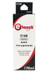 TINTA ETOUCH® CANON GI-16 170ML BLACK PIGMENTADA